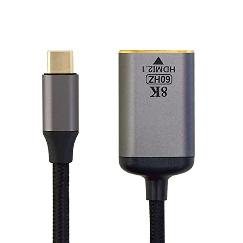cablecc Câble USB 4 USB-C Type-C vers HDMI 2.0 femelle 8K 60 Hz UHD 4K HDMI mâle cablecc Câble USB 4 USB-C Type-C vers HDMI 2.0 femelle 8K 60 Hz UHD 4K HDMI mâle von cablecc