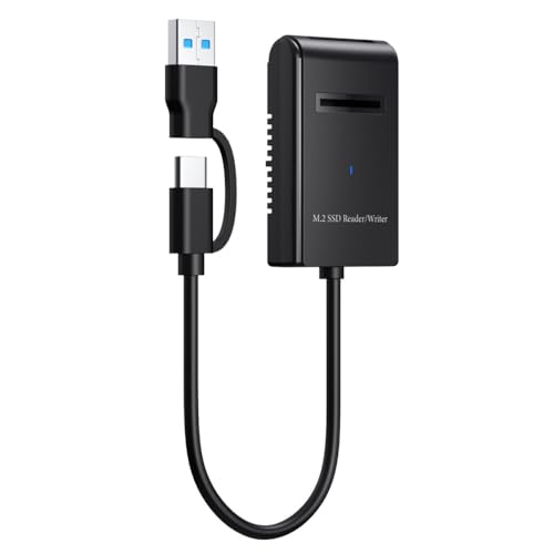 cablecc NVME M.2 M-Key SATA NGFF SSD Docking Externes Gehäuse mit Kabel zu USB 3.0 Typ-C Typ-A Horizontal Typ RTL9210B Chipsatz cablecc NVME M.2 M-Key SATA NGFF SSD Docking Externes Gehäuse mit Kabel zu USB 3.0 Typ-C Typ-A Horizontal Typ RTL9210B Chipsatz von cablecc