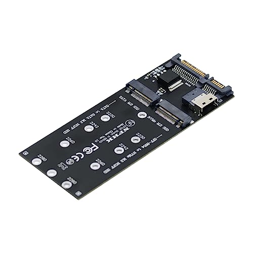 cablecc SFF-8654 auf U2 Kit NGFF M-Key auf Slimline SAS NVME PCIe SSD SATA Adapter für Mainboard von cablecc