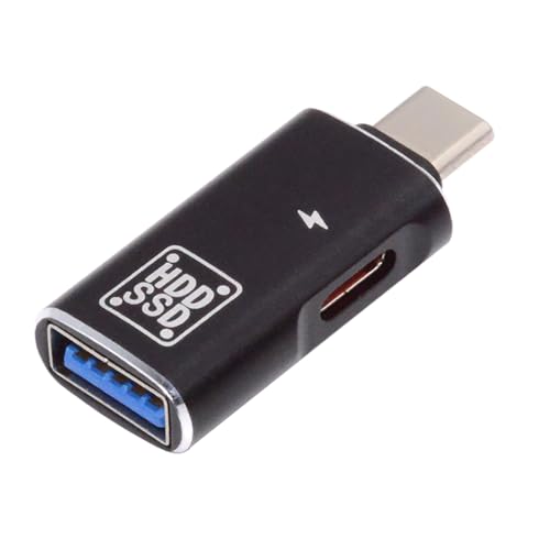 cablecc USB-C 10 Gbit/s Typ-C auf USB 3.0 Buchse DC 5 V & OTG Netzadapter für Tablet Telefon von cablecc