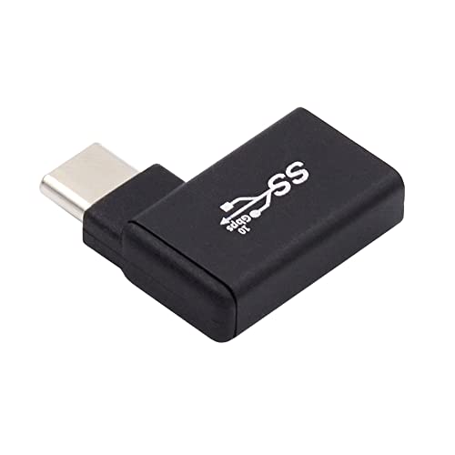 cablecc USB-C Typ-C auf USB 3.0 Buchse, rechtwinklig, 90 Grad OTG-Adapter für Laptop, Handy von cablecc
