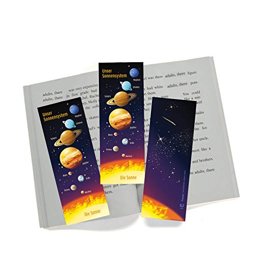 Weltraum Planeten Lesezeichen Space Kindergeburtstag Mitgebsel Weltall 12 Stück von cama24com