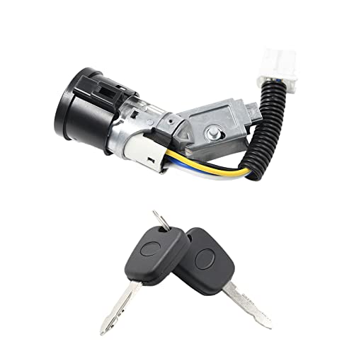 CANTONDZ Zündschlösser Zündschalter mit 2 Schlüssel Kompatibel mit Peugeot 107 Citroen C1 1.4 HDI Toyota Aygo N0501412 N0502200 von cantondz