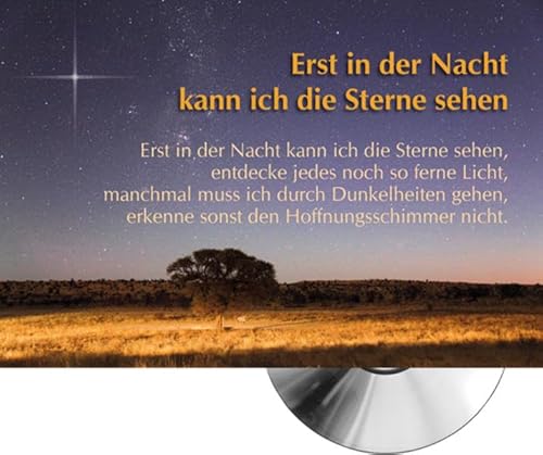 Erst in der Nacht kann ich die Sterne sehen (CD-Card) von cap-music