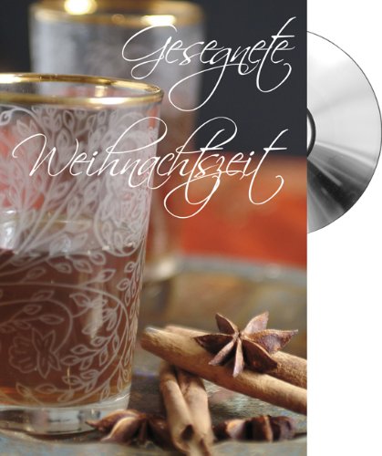 Gesegnete Weihnachtszeit CD-Card (Motiv Teeglas) von cap-music