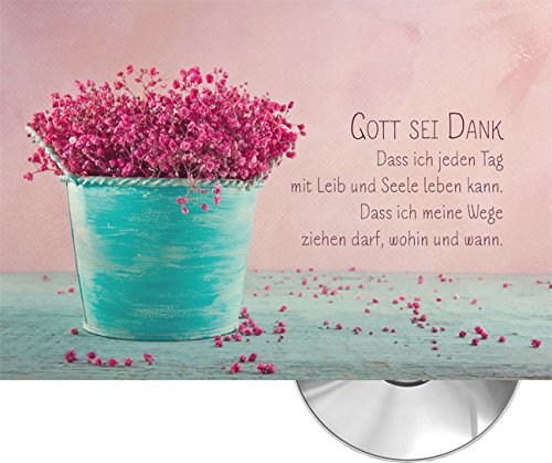 Gott sei Dank (CD-Card) (Motiv Blumentopf) von cap-music