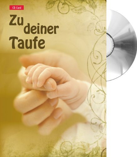 Zu deiner Taufe (CD-Card) Motiv Babyhand von cap-music