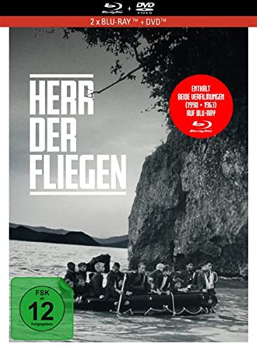 Herr der Fliegen (1990 + 1963) - 3-Disc Limited Collector's Edition im Mediabook (Blu-ray + DVD + Bonus-Blu-ray) von capelight pictures