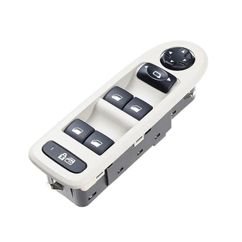 Auto Drucktastenschalter Fensterschalter für Peugeot, für 308 2008-2013 Auto Drucktastenschalter Fensterschalter Auto Power Fensterschalter 5 Tür Schrägheck Wagon 30170396 98054508ZD 98053439 von carLLL