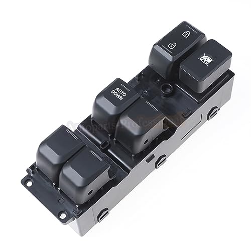 Car Electric Window Switch, for KIA, for Rio, for K2 2011-2016 Car Electric Power Window Lifter Master Control Switch 93570-4X000 935804X000 935304X000 Car Electric Window Switch, for KIA, for Rio, for K2 2011-2016 Car Electric Power Window Lifter Master Control Switch 93570-4X000 935804X000 935304X000 von carLLL