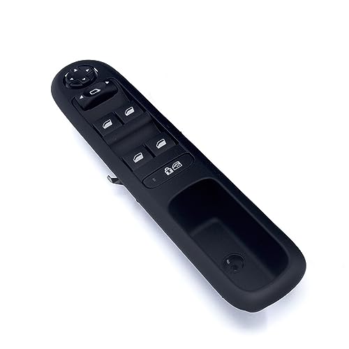 Elektrischer Fensterheberschalter, für Peugeot, für 5008, für 3008 2009–2016, Fensterheber-Tastenschalter, 96644917XT 96644915XT 96650621ZD (Farbe: automatisch) von carLLL