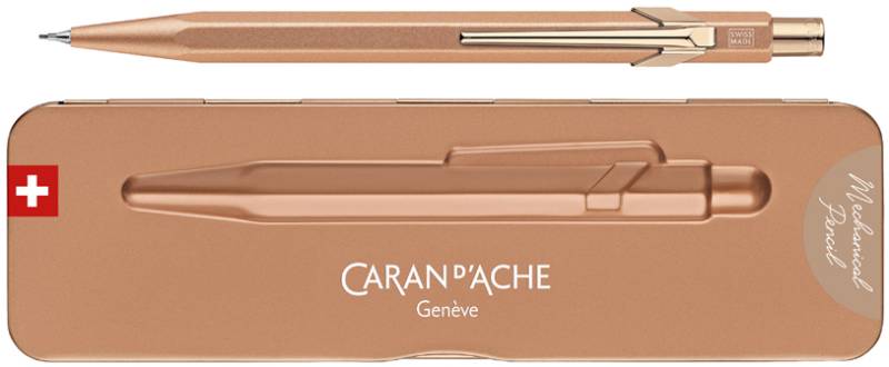 CARAN D, ACHE Druckbleistift 844 Brut Rosé, 0,7 mm, roségold von caran d, ache