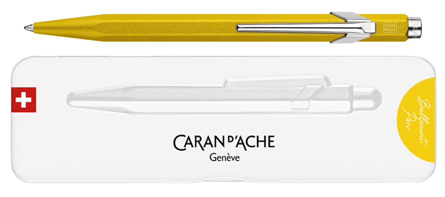 CARAN D, ACHE Druckkugelschreiber 849 Colormat-X, gelb von caran d, ache
