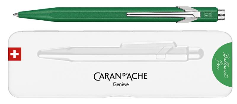 CARAN D, ACHE Druckkugelschreiber 849 Colormat-X, grün von caran d, ache