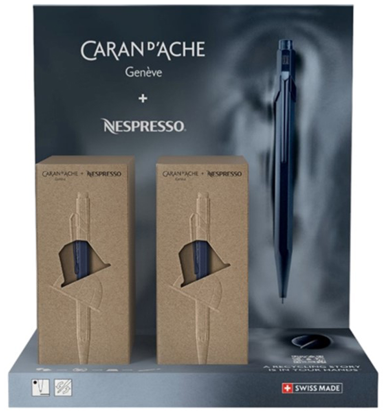 CARAN D, ACHE Druckkugelschreiber 849 Nespresso 6, im Display von caran d, ache