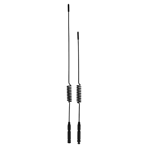 RC Climbing Car Antenne, 29 cm RC -Simulationssignallinie 1/10 Simulation Metallantenne mit Flag für SCX10 9004 RC Modellauto (Signalstablänge + kurz) von cardyven