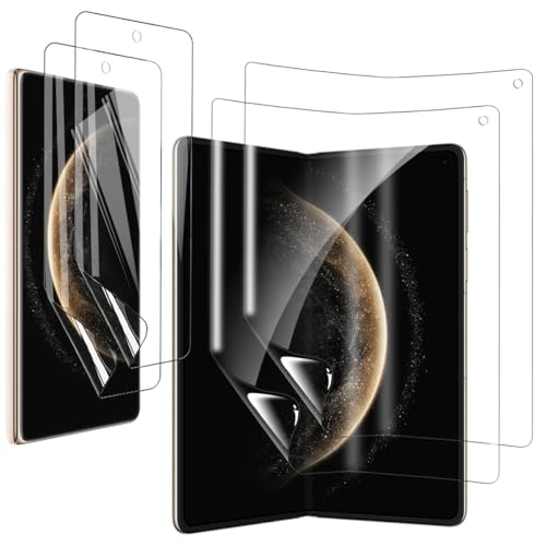 carinacoco 2 Stück (Folie für Vorder- und Rückseite), elastische Schutzfolie für Huawei Mate X6, weiches TPU, vollständige Abdeckung, HD, klar, kratzfest, keine Blasen, selbstheilend, mit von carinacoco