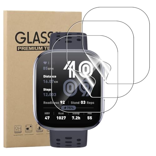 carinacoco 3 Pack Displayschutzfolie für Amazfit Bip 6, HD Klar Flexibel Weich TPU Displayschutzfolie, Anti-Kratzen, Blasenfrei, Anti-Fingerabdruck Selbstheilende Elastische Haut Schutzfolie carinacoco 3 Pack Displayschutzfolie für Amazfit Bip 6, HD Klar Flexibel Weich TPU Displayschutzfolie, Anti-Kratzen, Blasenfrei, Anti-Fingerabdruck Selbstheilende Elastische Haut Schutzfolie von carinacoco