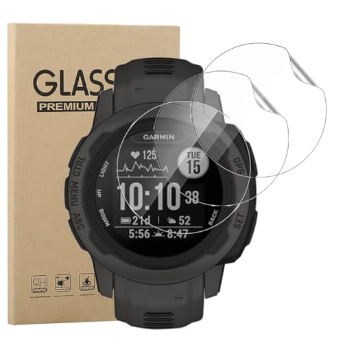 carinacoco 3 Pack Displayschutzfolie für Garmin Instinct 2, HD Klar Flexibel Weich TPU Displayschutzfolie, Anti-Kratzen, Blasenfrei, Anti-Fingerabdruck Selbstheilende Elastische Haut Schutzfolie carinacoco 3 Pack Displayschutzfolie für Garmin Instinct 2, HD Klar Flexibel Weich TPU Displayschutzfolie, Anti-Kratzen, Blasenfrei, Anti-Fingerabdruck Selbstheilende Elastische Haut Schutzfolie von carinacoco