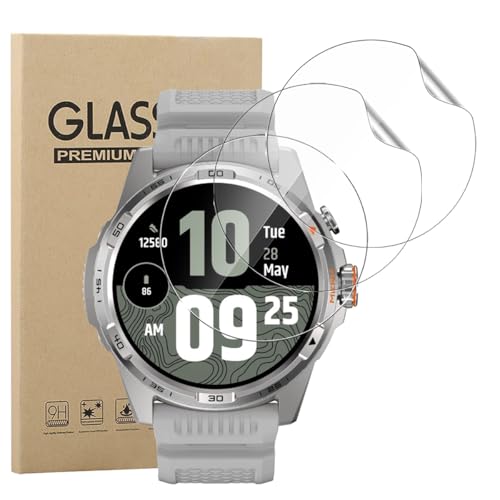 carinacoco 3 Pack Displayschutzfolie für Ticwatch Atlas, HD Klar Flexibel Weich TPU Displayschutzfolie, Anti-Kratzen, Blasenfrei, Anti-Fingerabdruck, Selbstheilend, Elastische Haut Schutzfolie carinacoco 3 Pack Displayschutzfolie für Ticwatch Atlas, HD Klar Flexibel Weich TPU Displayschutzfolie, Anti-Kratzen, Blasenfrei, Anti-Fingerabdruck, Selbstheilend, Elastische Haut Schutzfolie von carinacoco
