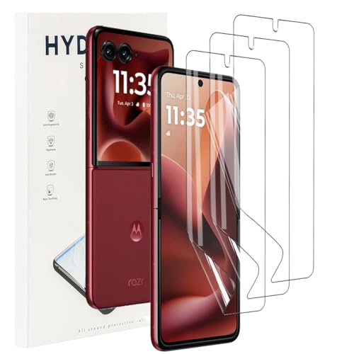 carinacoco 3 Pack Elastische Haut Schutzfolie für Motorola Razr 60 Ultra, Weiche TPU Vollständige Abdeckung HD Klar Anti-Kratzer Keine Blasen Selbstheilende Displayschutzfolie mit Installation carinacoco 3 Pack Elastische Haut Schutzfolie für Motorola Razr 60 Ultra, Weiche TPU Vollständige Abdeckung HD Klar Anti-Kratzer Keine Blasen Selbstheilende Displayschutzfolie mit Installation von carinacoco