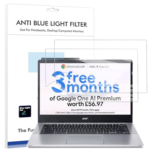 carinacoco Displayschutzfolie für Acer Chromebook 314/Chromebook Spin 314, 14 Zoll, ultradünn, weich, robust, HD, klar, Premium, bruchsicher, kratzfest, keine Blasen, berührungsempfindliche PET-Folie carinacoco Displayschutzfolie für Acer Chromebook 314/Chromebook Spin 314, 14 Zoll, ultradünn, weich, robust, HD, klar, Premium, bruchsicher, kratzfest, keine Blasen, berührungsempfindliche PET-Folie von carinacoco