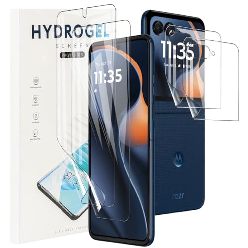 carinacoco Displayschutzfolie für Motorola Razr 60, elastische Schutzfolie für Motorola Razr 60, weiches TPU, vollständige Abdeckung, HD, klar, kratzfest, keine Blasen, selbstheilend, mit carinacoco Displayschutzfolie für Motorola Razr 60, elastische Schutzfolie für Motorola Razr 60, weiches TPU, vollständige Abdeckung, HD, klar, kratzfest, keine Blasen, selbstheilend, mit von carinacoco