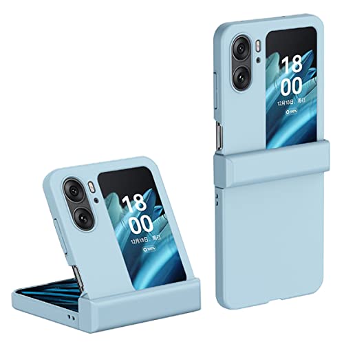 carinacoco Hülle für OPPO Find N2 Flip, Ultradünn, Fallbeständig, Stoßfest, Bumper Anti-Kratzer, Mattiert, Seidig-Soft Touch Cover Case für OPPO Find N2 Flip, Blau carinacoco Hülle für OPPO Find N2 Flip, Ultradünn, Fallbeständig, Stoßfest, Bumper Anti-Kratzer, Mattiert, Seidig-Soft Touch Cover Case für OPPO Find N2 Flip, Blau von carinacoco