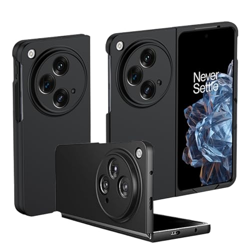 carinacoco Schutzhülle für OnePlus Open, ultradünn, sturzfest, stoßfest, kratzfest, mattiert, seidig-weiche Touch-Schutzhülle für OnePlus Open, Schwarz carinacoco Schutzhülle für OnePlus Open, ultradünn, sturzfest, stoßfest, kratzfest, mattiert, seidig-weiche Touch-Schutzhülle für OnePlus Open, Schwarz von carinacoco