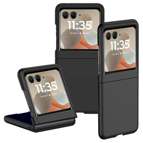 carinacoco Schutzhülle für Motorola Razr 60, ultradünn, sturzfest, stoßfest, kratzfest, mattiert, seidig-weiche Touch-Schutzhülle für Motorola Razr 60, Schwarz carinacoco Schutzhülle für Motorola Razr 60, ultradünn, sturzfest, stoßfest, kratzfest, mattiert, seidig-weiche Touch-Schutzhülle für Motorola Razr 60, Schwarz von carinacoco