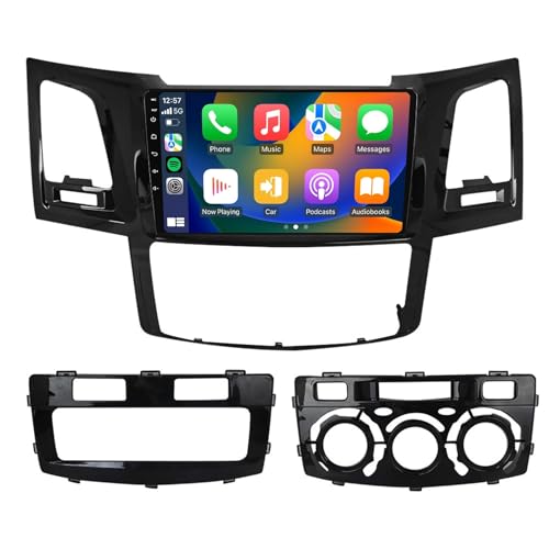 9 Zoll Android 11 Touchscreen Autoradio Für Toyota Fortuner Hilux 2004-2014 Mit Kabelloses Carplay Android Auto Unterstützt HiFi DAB GPS Mirror Link DSP RDS Bluetooth 5.0 FM AM DVR SWC Rückfahrkamera( 9 Zoll Android 11 Touchscreen Autoradio Für Toyota Fortuner Hilux 2004-2014 Mit Kabelloses Carplay Android Auto Unterstützt HiFi DAB GPS Mirror Link DSP RDS Bluetooth 5.0 FM AM DVR SWC Rückfahrkamera( von carmacarguo