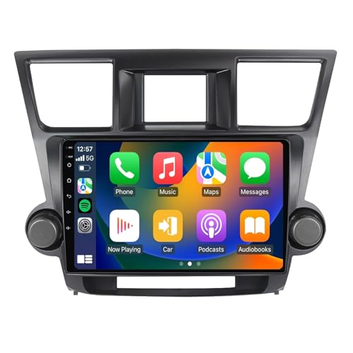 Android 12 Autoradio 10 Zoll HD Touchscreen Für Toyota Highlander 2007-2013 Mit Carplay Android Auto Unterstützt DVR FM AM Bluetooth 5.0 DSP RDS Link Spiegeln DAB GPS Navigation SWC Rückfahrkamera(8Co Android 12 Autoradio 10 Zoll HD Touchscreen Für Toyota Highlander 2007-2013 Mit Carplay Android Auto Unterstützt DVR FM AM Bluetooth 5.0 DSP RDS Link Spiegeln DAB GPS Navigation SWC Rückfahrkamera(8Co von carmacarguo