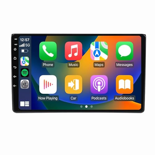 Autoradio Android 11 9 Zoll HD Touchscreen Für Audi A4 Mit Carplay Android Auto Unterstützt Navigation GPS Mirror Link 4G WiFi HiFi DSP RDS BT 5.0 DAB SWC Rückfahrkamera(8Core+3G+32G+WIFI-M300S) von carmacarguo
