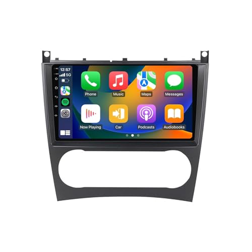 Autoradio Android 12 Für Benz C-CLASS 2004-2011 9 Zoll HD Touchscreen Mit Carplay Android Auto Unterstützt Hi-Fi DVR FM AM Bluetooth 5.0 DSP RDS Link Spiegeln DAB GPS Navigation SWC Rückfahrkamera(4Co Autoradio Android 12 Für Benz C-CLASS 2004-2011 9 Zoll HD Touchscreen Mit Carplay Android Auto Unterstützt Hi-Fi DVR FM AM Bluetooth 5.0 DSP RDS Link Spiegeln DAB GPS Navigation SWC Rückfahrkamera(4Co von carmacarguo