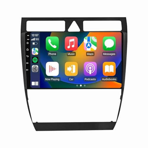 Für Audi A6 S61999-2004 Autoradio Android 111 9 Zoll HD Touchscreen Mit Carplay Android Auto Unterstützt Hi-Fi DVR FM AM Bluetooth 5.0 DSP RDS Link Spiegeln DAB GPS Navigation SWC Rückfahrkamera(4Core Für Audi A6 S61999-2004 Autoradio Android 111 9 Zoll HD Touchscreen Mit Carplay Android Auto Unterstützt Hi-Fi DVR FM AM Bluetooth 5.0 DSP RDS Link Spiegeln DAB GPS Navigation SWC Rückfahrkamera(4Core von carmacarguo