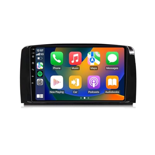 Für Benz R300 R350 2007-2011 Android 12 9 Zoll HD Touchscreen Autoradio Mit Carplay Android Auto Unterstützt Hi-Fi DVR FM AM Bluetooth 5.0 DSP RDS Link Spiegeln DAB GPS Navigation SWC Rückfahrkamera(8 von carmacarguo