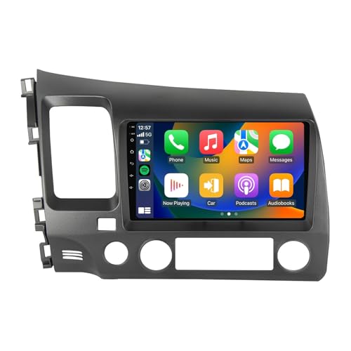 Für Honda Civic 2005-2012 9 Zoll Android 12 Touchscreen Autoradio Eingebaut Carplay Android Auto Unterstützt Hi-Fi DVR FM AM Bluetooth 5.0 DSP RDS Link Spiegeln DAB GPS Navigation SWC Rückfahrkamera(8 Für Honda Civic 2005-2012 9 Zoll Android 12 Touchscreen Autoradio Eingebaut Carplay Android Auto Unterstützt Hi-Fi DVR FM AM Bluetooth 5.0 DSP RDS Link Spiegeln DAB GPS Navigation SWC Rückfahrkamera(8 von carmacarguo