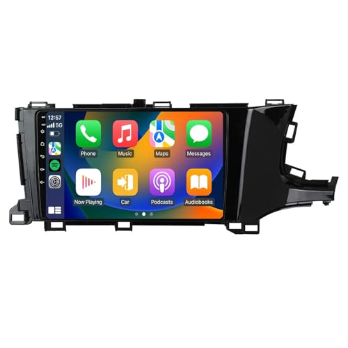 Für Honda Shuttle 2015-2019 Android 12 9 Zoll Autoradio IPS Touchscreen Mit Kabelloses Carplay Android Auto Unterstützt HiFi DAB GPS Mirror Link DSP RDS Bluetooth 5.0 FM AM DVR SWC Rückfahrkamera(8Cor von carmacarguo