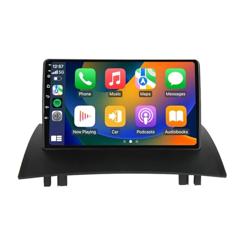 Für Renault Megane 2 2002-2009 Android 11 Autoradio 9 Zoll IPS Touchscreen Eingebaut Carplay Android Auto Unterstützt DAB Navigation GPS Mirror Link DSP RDS Bluetooth 5.0 FM AM DVR SWC Rückfahrkamera( Für Renault Megane 2 2002-2009 Android 11 Autoradio 9 Zoll IPS Touchscreen Eingebaut Carplay Android Auto Unterstützt DAB Navigation GPS Mirror Link DSP RDS Bluetooth 5.0 FM AM DVR SWC Rückfahrkamera( von carmacarguo