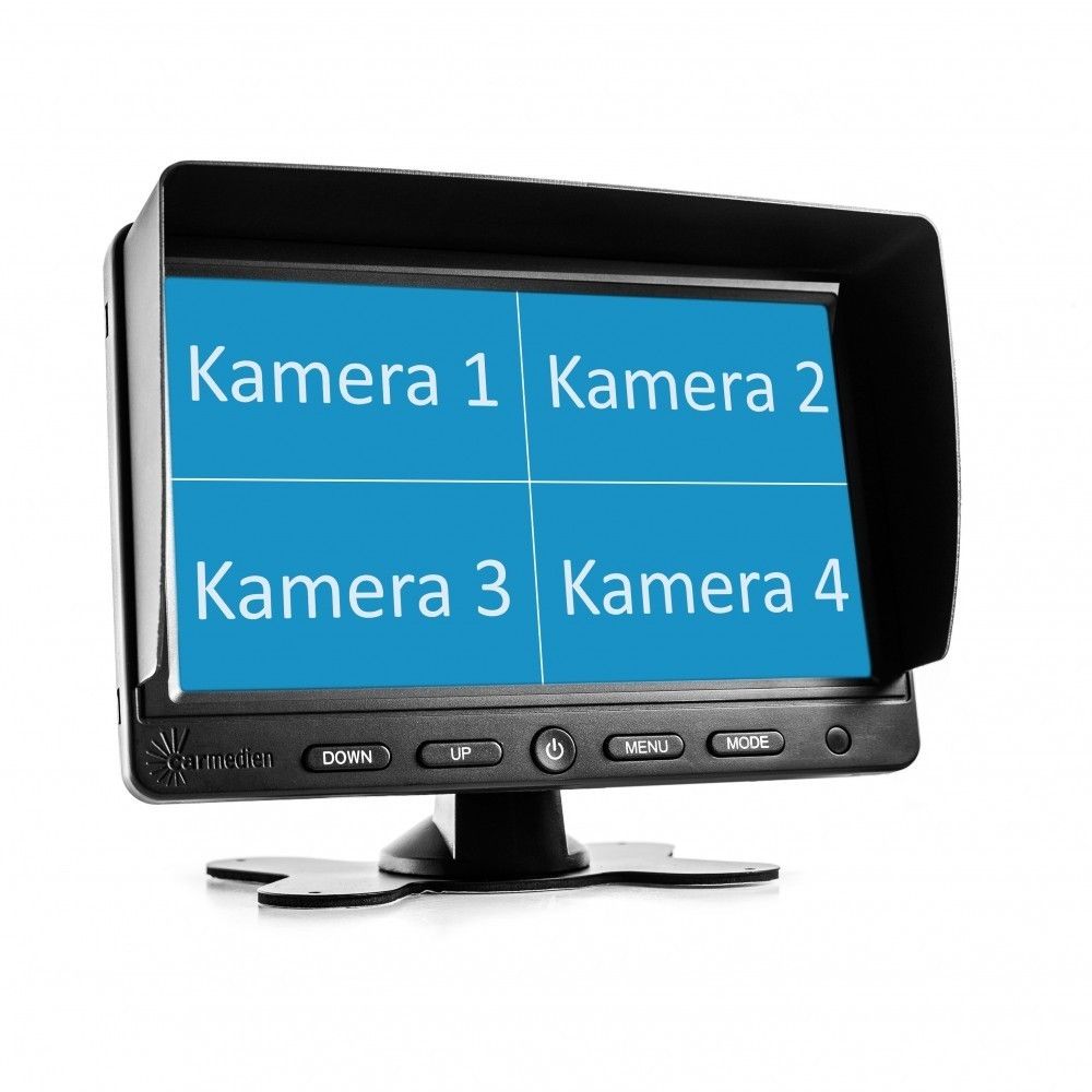 carmedien Quad-Monitor CM-NMR7Q4 (17,8 cm) von carmedien
