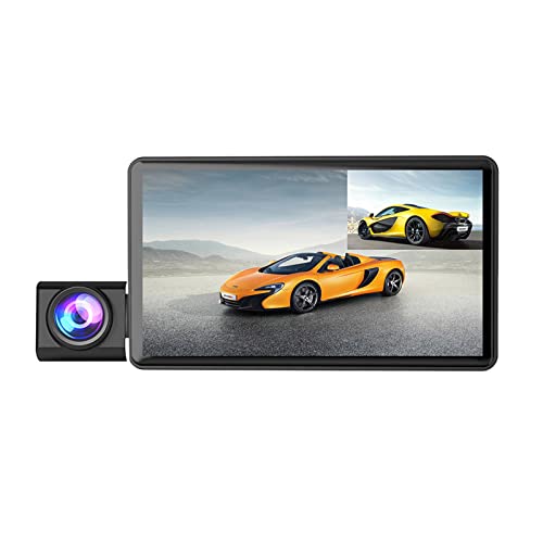 Aufgerüstet mit 10,2 cm großem Bildschirm 1080P mit IR-Autokamera, 128 G für Auto von carotoe