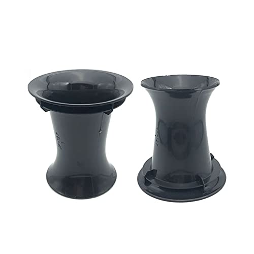 carotoe 1 Set Port Tubes Subwoofer Bass für Tube Bass Woofer Vent Box Lautsprecher Port Vent Schwarz 99 mm x 82 mm von carotoe