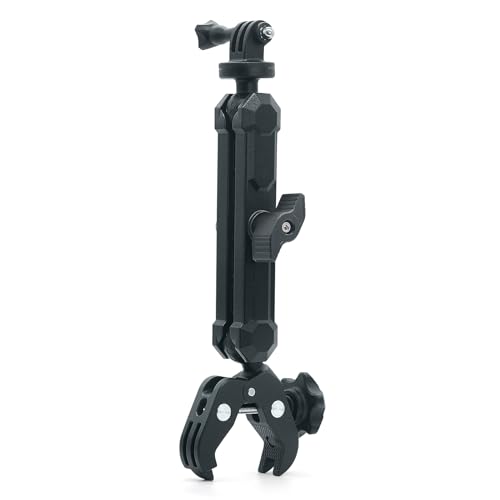 carotoe Action-Kamera-Halterung, Lenkerhalterung, Klemme für Action-Kameras, Motorrad-Kamera, Lenker, einfache Installation carotoe Action-Kamera-Halterung, Lenkerhalterung, Klemme für Action-Kameras, Motorrad-Kamera, Lenker, einfache Installation von carotoe