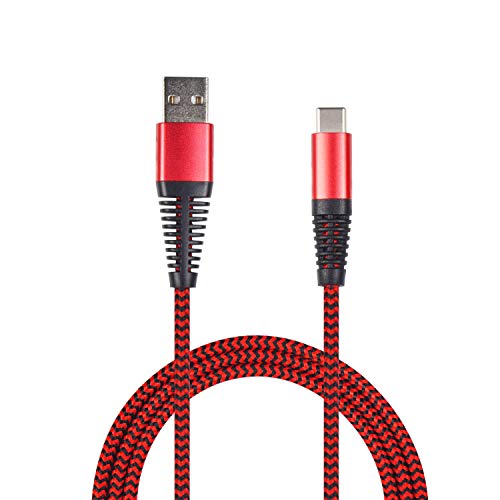 2GO USB Datenkabel und Ladekabel - rot - 100cm für USB Type-C 3.1 von carstyling XXL