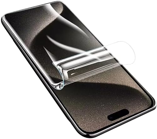 case & glass 2 x Hydrogel-Displayschutzfolie, selbstregenerierend, kompatibel mit Apple iPhone 15 Plus von case & glass