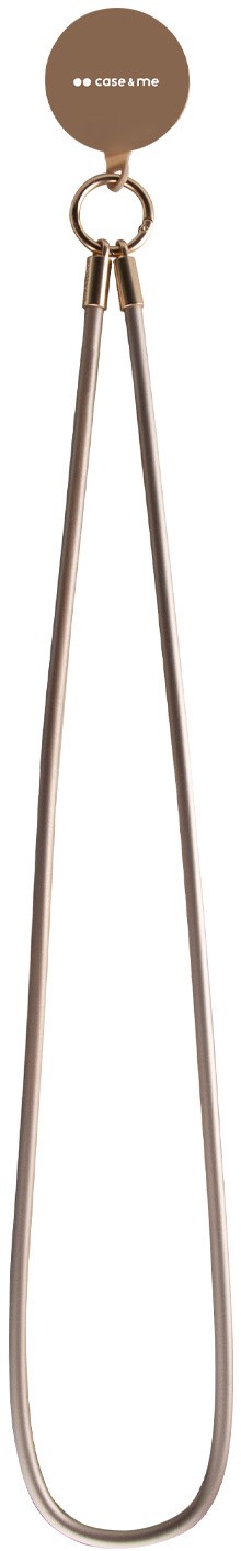 Jelly Silicone Umhängeband gold Jelly Silicone Umhängeband gold von case&me