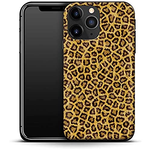 caseable Apple iPhone 12/12 Pro Handyhülle - Premium Schutzhülle mit stoßdämpfender Innenschicht & kratzfester Oberfläche - Buntes Design & Rundumdruck - Leopard Skin - Animal Print von caseable