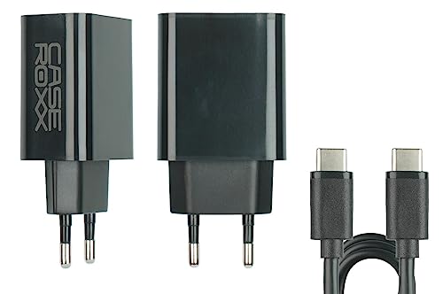 caseroxx 20W USB Type-C Power Delivery Ladegerät, kompatibel mit BENEVE Kinder Tablet von caseroxx