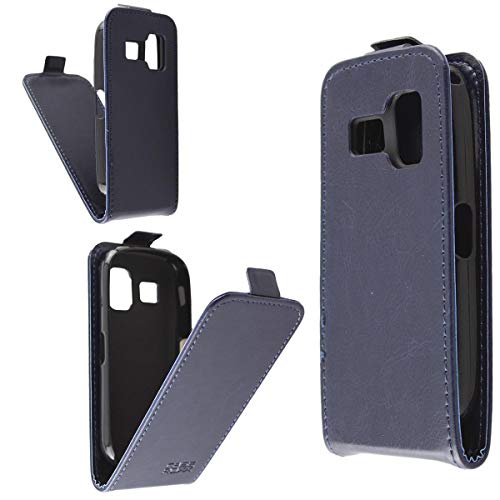 caseroxx Flip Cover für Artfone CS182/188 in blau – Handy-Tasche mit Kreditkartenfächern & Magnetverschluss aus Kunstleder, schlank & funktional von caseroxx