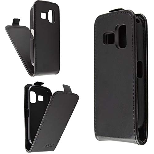 caseroxx Flip Cover für Artfone CS182/188 in schwarz – Handy-Tasche mit Kreditkartenfächern & Magnetverschluss aus Kunstleder, schlank & funktional von caseroxx
